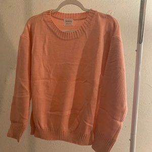 Monroll Women's Pink Knit Sweater OS (M-L) NIB